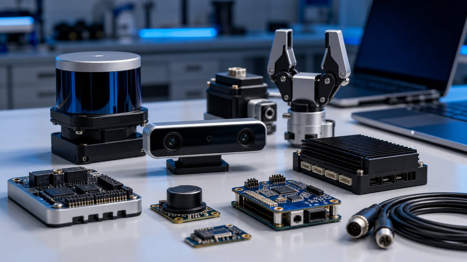 Sensor and accessory stack