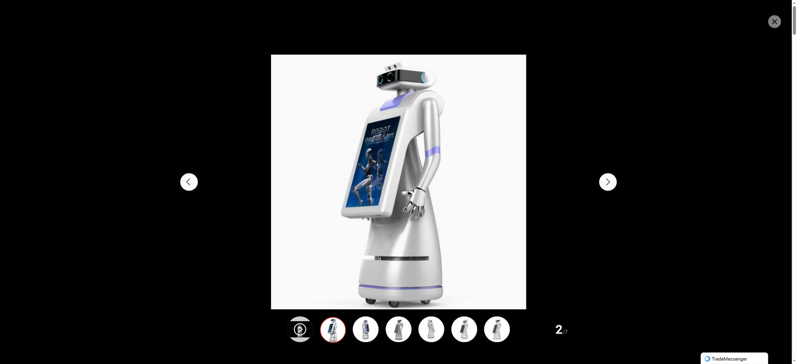 Doctor 3 Multifunctional Reception Service Robot Suitable for Multiple Scenarios