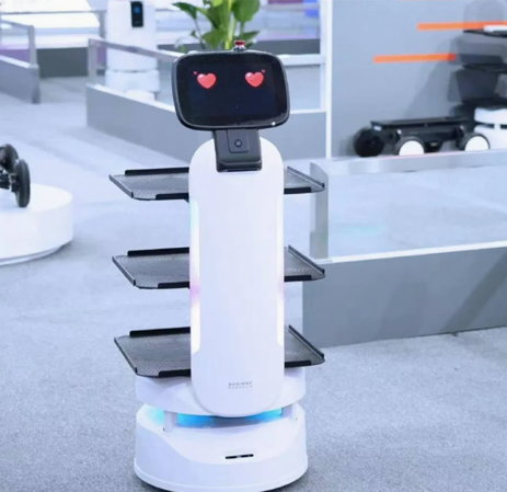 New Arrival Hotel Restaurant Food Delivery Robot Intelligent Robot Self-Service Robot