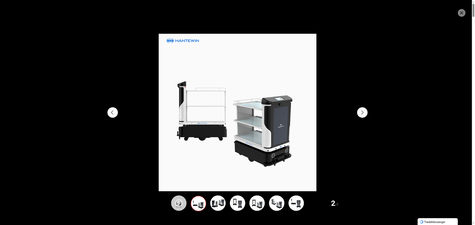 Navigate Elevators Automatic Intelligent Smart Service Food Delivery Robot for Hotel Restaurant