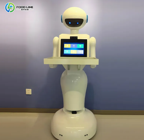 Amy Reception Robot in Resorts