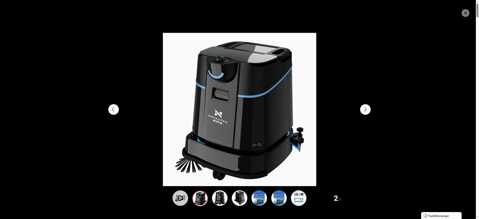 Smart Cleaning Robots for Hotel Restaurant Supermarket