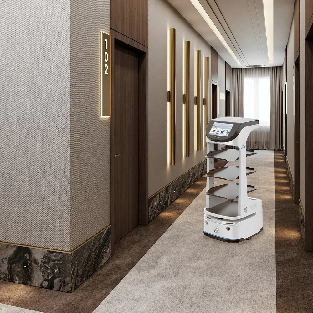Smart Hotel Room Service Delivery Robot for Efficient Hospitality