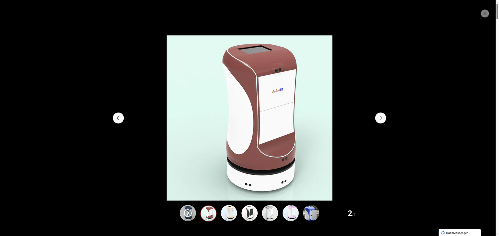 High Quality Good Performance Rapid Delivery Hotel Delivery Robot