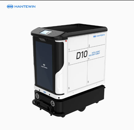 Contactless Remote Control Hotel Items Delivery Robot with Large Storage for Hospital Customizable Delivery Service Waiter Robot Contactless Remote Control Hotel Items Delivery Robot with Large Storage for Hospital Customizable Delivery Service Waiter Robot