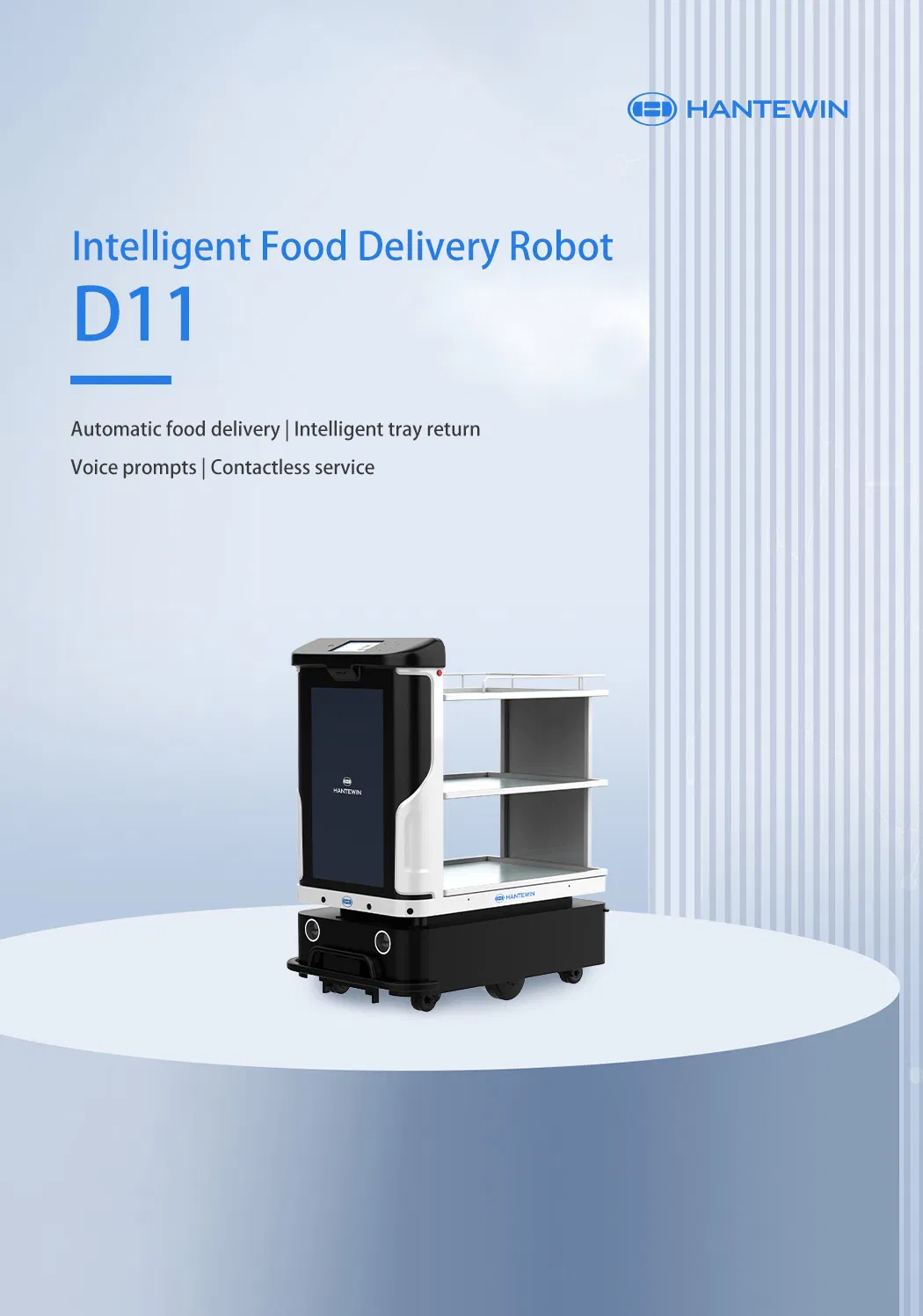 Advanced Autonomous Navigation Contactless Food Delivery Service Robot for Hotel and Restaurant