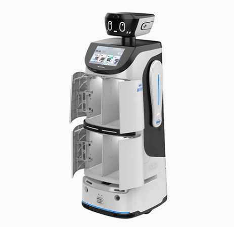 Automatic Obstacle Avoidance Direct Medical Restaurant Hotel Office Assistant Ai Mobile Intelligent Delivery Robot