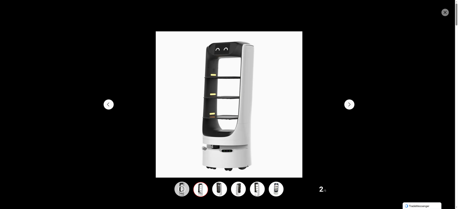 Intelligent Food Delivery for Hotels and Restaurants - Deligo Delivery Robot