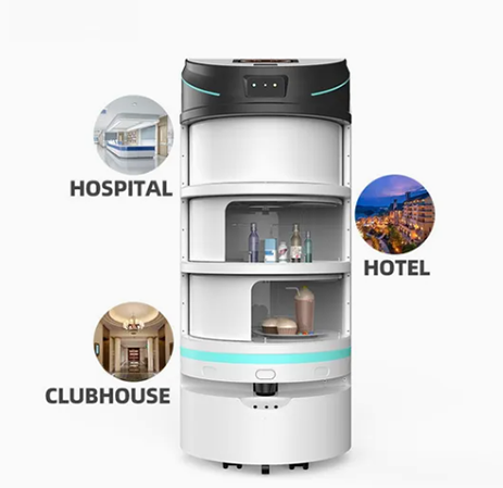 High-Precision Navigation and 24-Hour Operation for Hotels and Hospitals - Nurse Delivery Robots