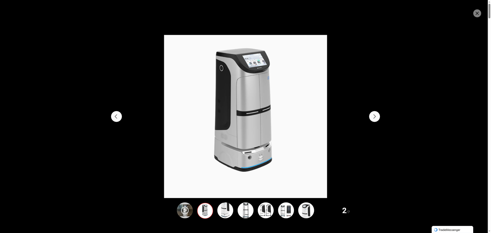 Self Driving Customized Smart Intelligent Service Delivery Robot for Hotel Shoppping Mall