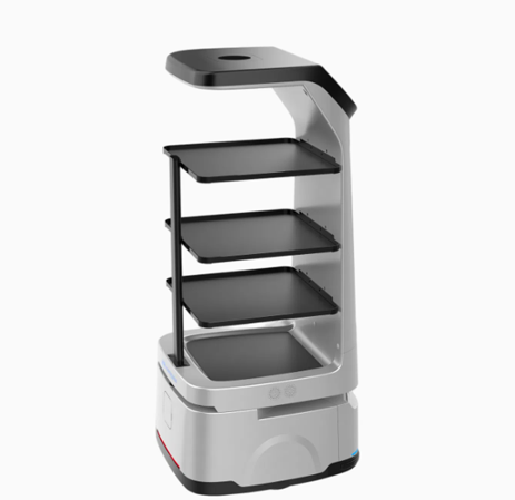 Compact Intelligent Smart Food Delivery Robot for Small Restaurants  Boutique Hotels