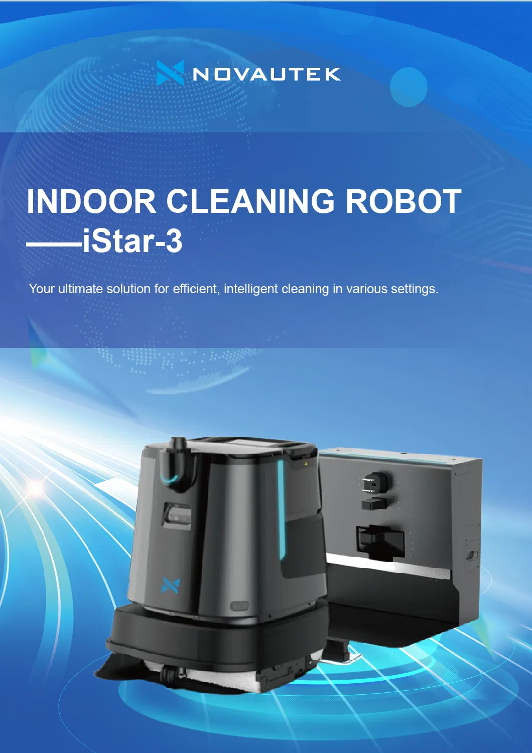 Hotel Airport Factory Scrubber Robot Commercial Industrial Auto Floor Cleaning Machine