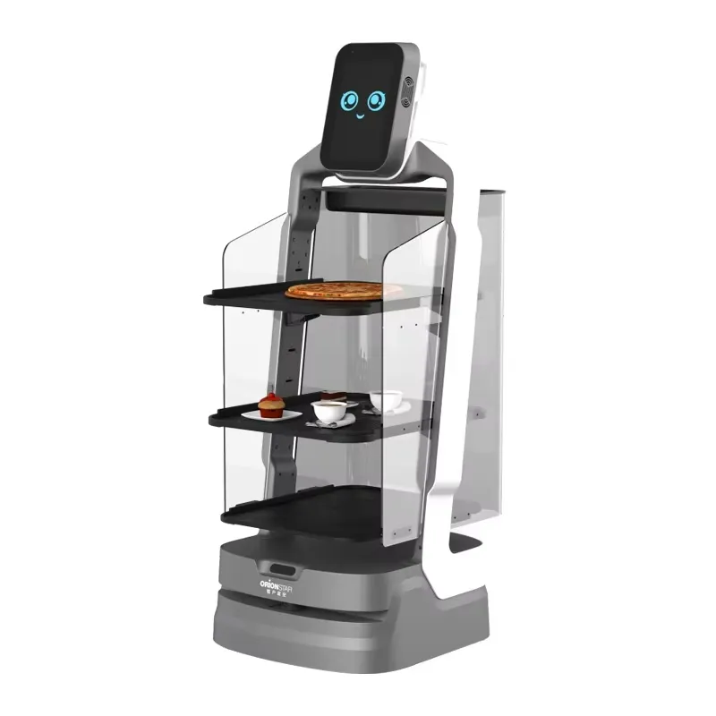 New Arrival Hotel Restaurant Food Delivery Robot Intelligent Robot Self-Service Robot