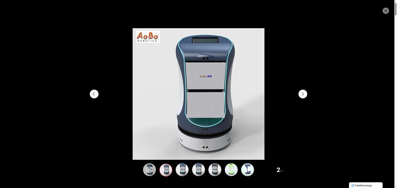 Custom Design Good Quality Dynamic Re - Planning 4 - Star Hotel Delivery Robot