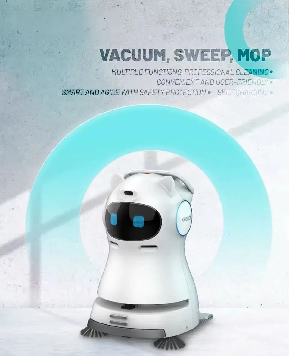 Muka C30 Cleaning Robot Precision Positioning Industrial-Grade Vacuum Cleaner for Commercial/Hotel Use Long Endurance