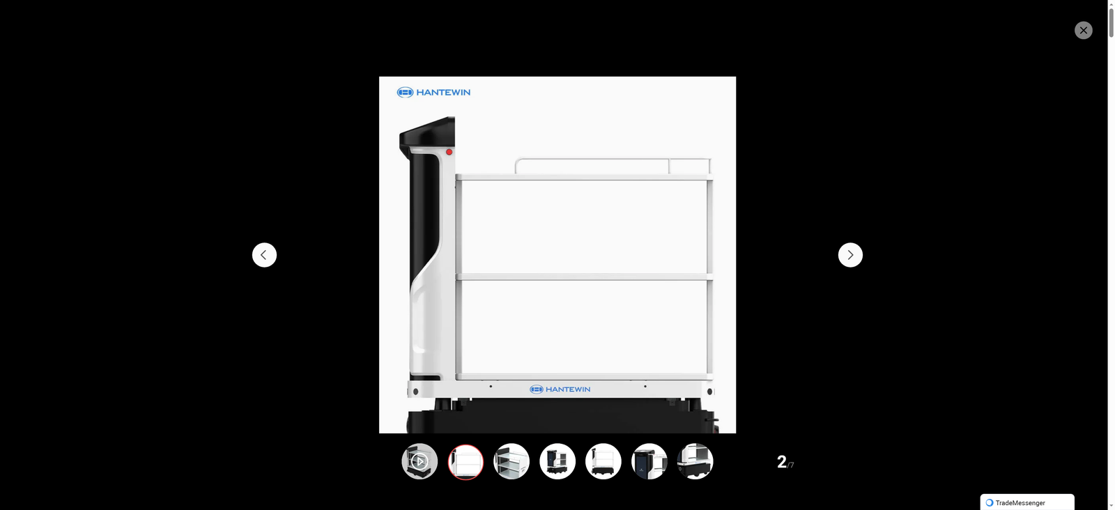 Remote Control Hotel Food Delivery Robot with 3 Layers for Hospital Customizable Delivery Service Waiter Robot