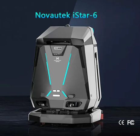 Commercial Automatic Floor Cleaning Robot Ai-Powered All-in-One Dusting Robot for Hotel  Hospital