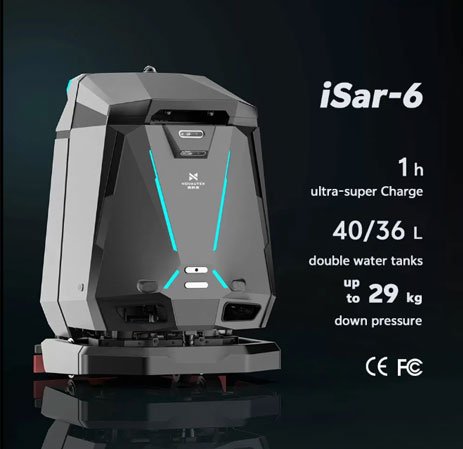 High Quality Smart Indoor Cleaning Floor Commercial Cleaning Robot for Hotel