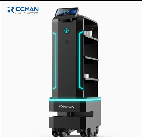 Self-Driving Delivery Robot Waiter Robot Restaurant Robot Delivery Robot Hotel Food Delivery Robot