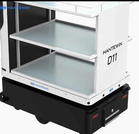 Robot Server for Hotel Restaurant Dish Recycle Intelligent Service Food Delivery Robot Robot Server for Hotel Restaurant Dish Recycle Intelligent Service Food Delivery Robot