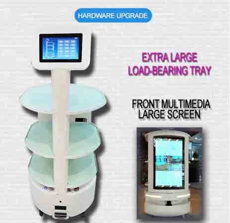Commercial Service AMR Robot-for Hotels Restaurants Cafes-Guest Greeting Delivery Services Commercial Service AMR Robot-for Hotels Restaurants Cafes-Guest Greeting Delivery Services