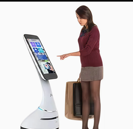 Ai Front Desk Reception Machine - Smart Receptionist - Jingling Service Robot