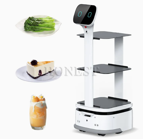 High Efficiency Food Hotel Smart Intelligent Robot Delivery Robot High Efficiency Food Hotel Smart Intelligent Robot Delivery Robot
