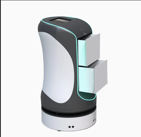 Efficient Contactless Delivery for Restaurants  Hotels  Tete Delivery Robot
