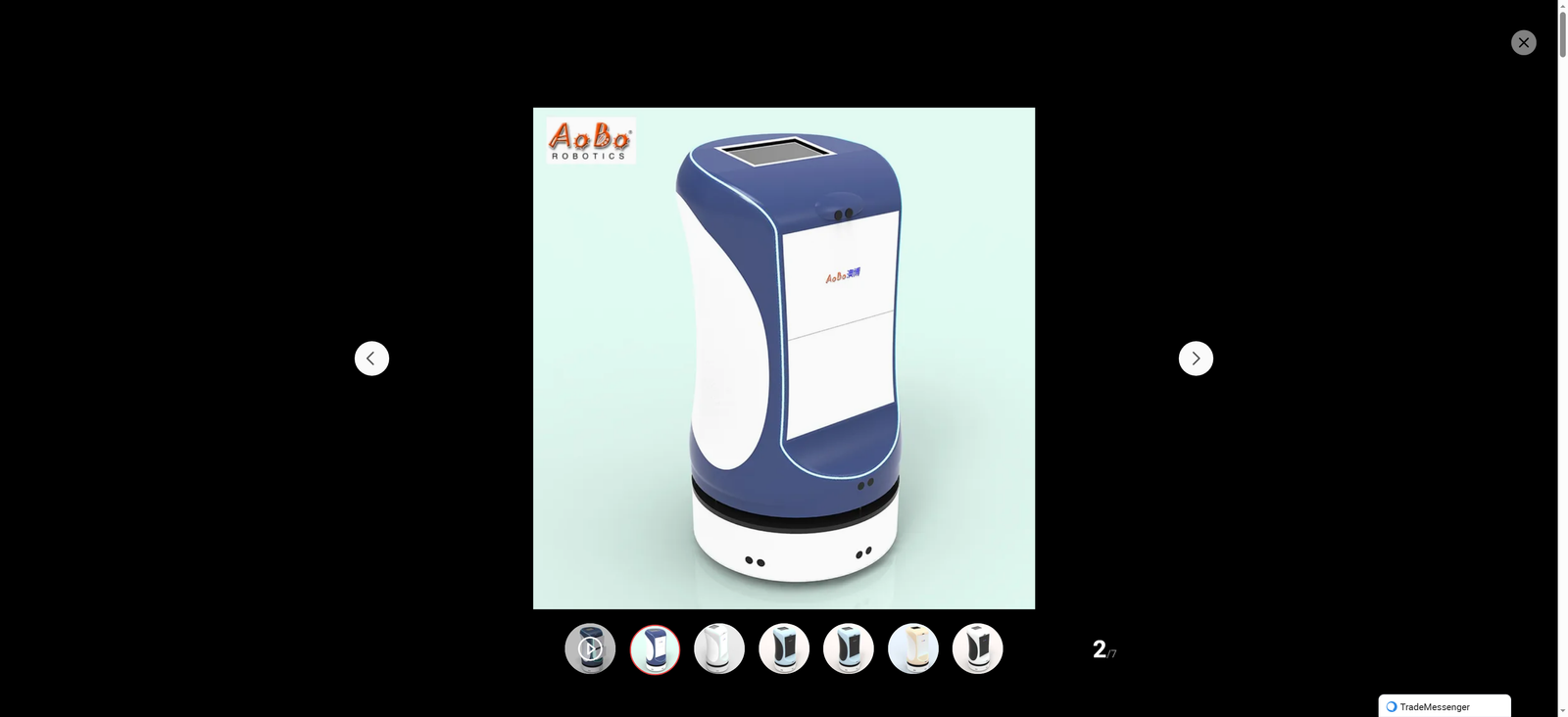 Hot Selling High Quality Overload Protection Hotel Delivery Robot