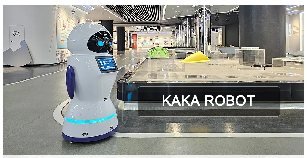 Ai-Enhanced Hotel Welcome Humanoid Robot Hotel Supplies Delivered Kaka Robot