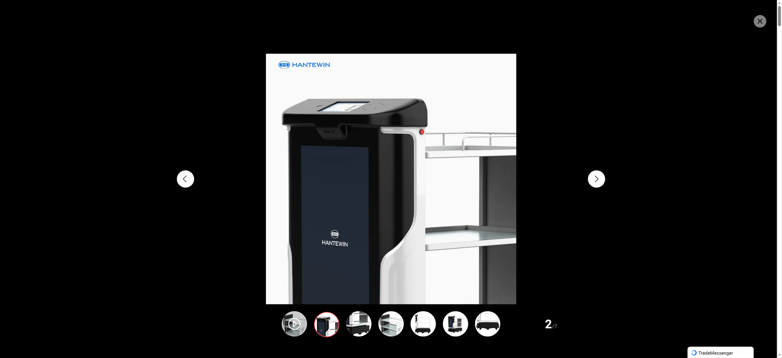 Custom Robot Platform Obstacle Avoidance Driverless Commercial Robot Hotel Restaurant Waiter Food Delivery Robot