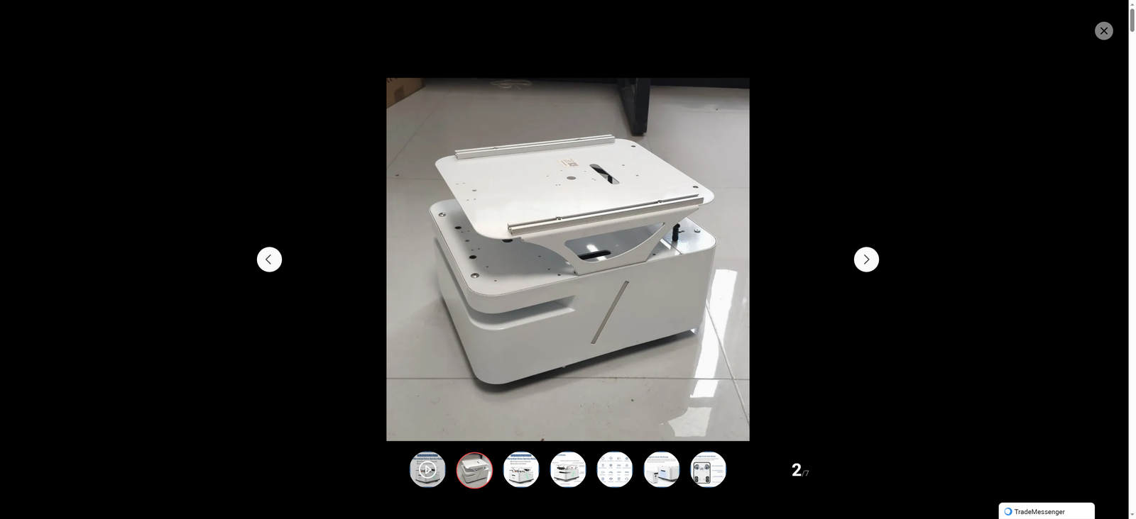 Open-Source Differential Drive Service Robot: Hub Motor + Ros Mapping + Slam Navigation, Auto-Recharging Supported