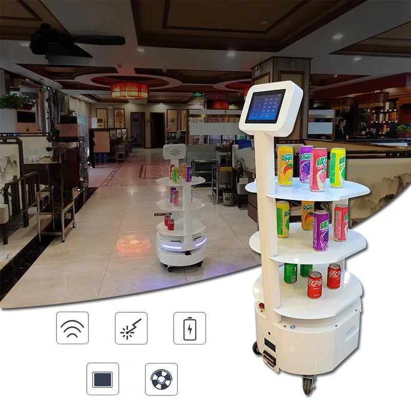 Multi-Functional Catering and Hotel Customized Commercial Service Delivery Robot