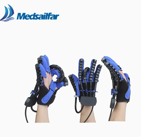 Intelligent Air-Operated Physiotherapy Stroke Patients Hand Fingers Rehabilitation Exercises Robot