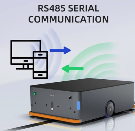 Xbot Agv600 Delivery Robot 600kg Unmanned Intelligent Remote-Controlled Automatic Logistics Robot
