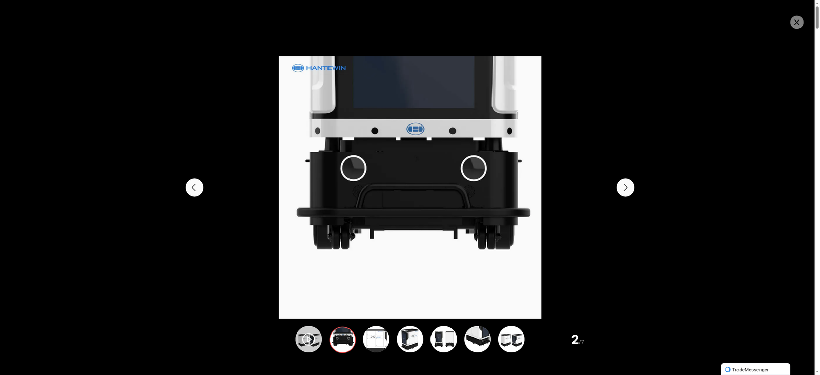 Newly Designed Self-Service Restaurant Intelligent Food Delivery Robot for Hotel