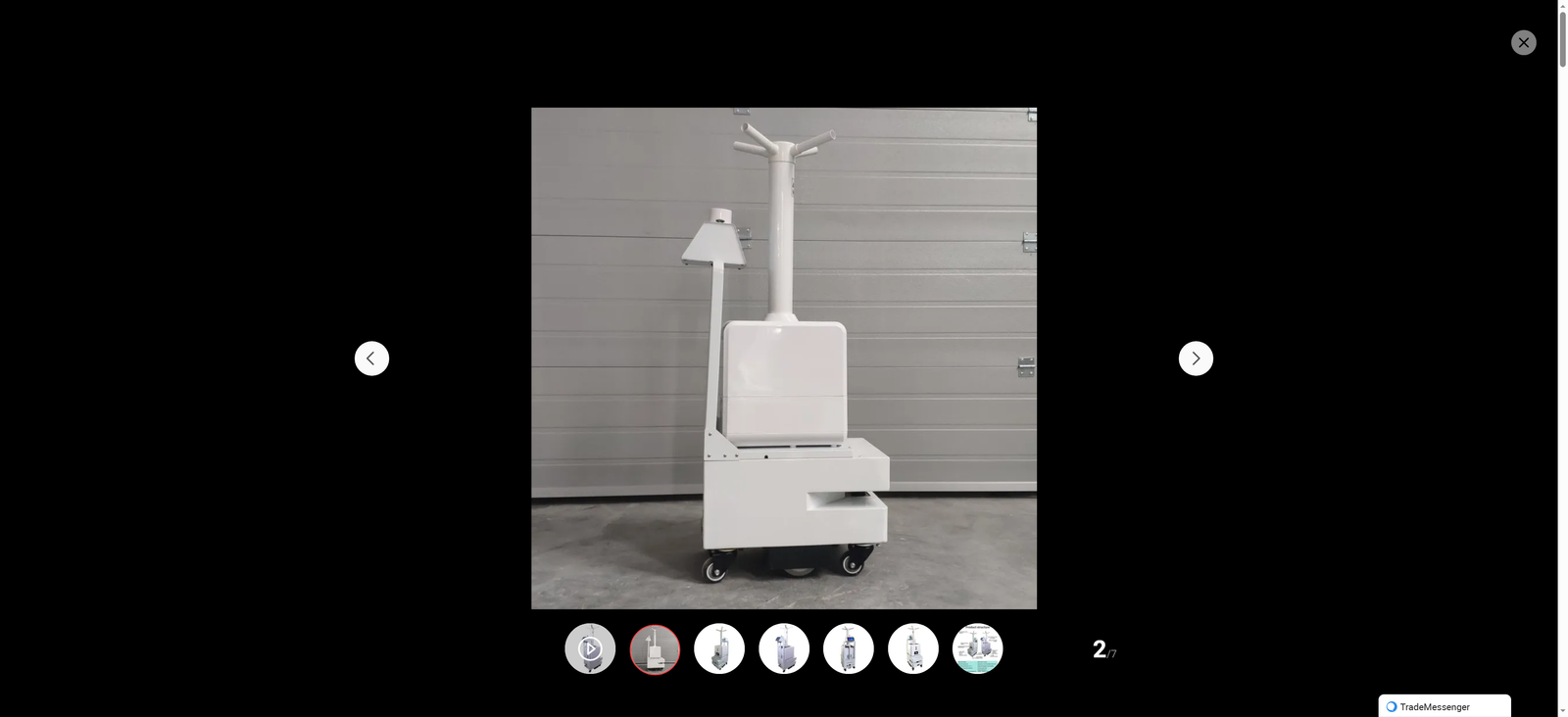 High-Tech Fully Automatic Disinfection Robot: Anti-Epidemic Spraying Disinfection   Sterilization, Adaptable to Exhibition Halls, Schools   Other Scenarios