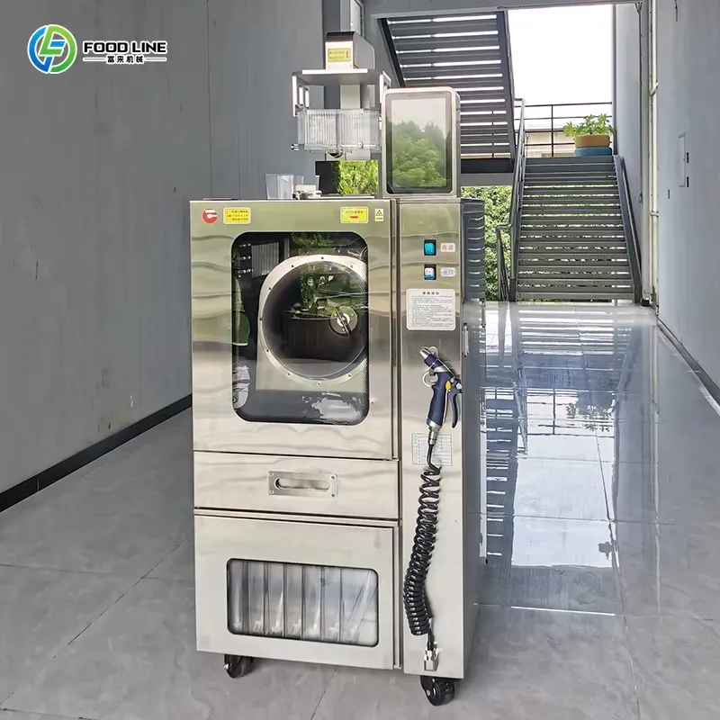 Commercial Vegetables Hotel Fast Food Restaurant Fried Rice Smart Robot Cooker Work