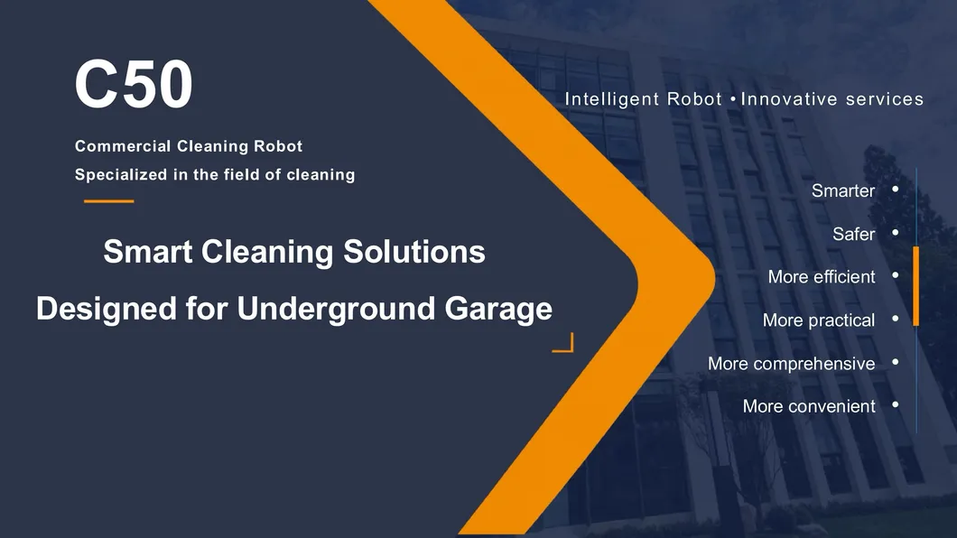 Intelligent Cleaning Robot Industrial Driverless Washing Sweeping Suction Commercial Smart Floor Cleaning Robot