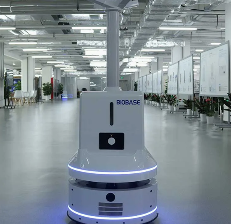 Biobase Automatic Mobile Air Purified Hotel Disinfection Robot for Lab Biobase Automatic Mobile Air Purified Hotel Disinfection Robot for Lab