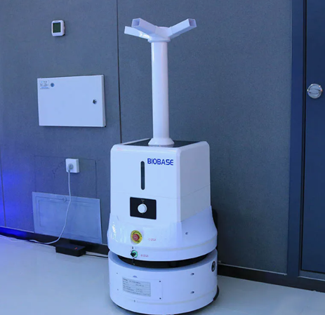 Biobase Automatic Mobile Air Purified Hotel Disinfection Robot for Lab Biobase Automatic Mobile Air Purified Hotel Disinfection Robot for Lab